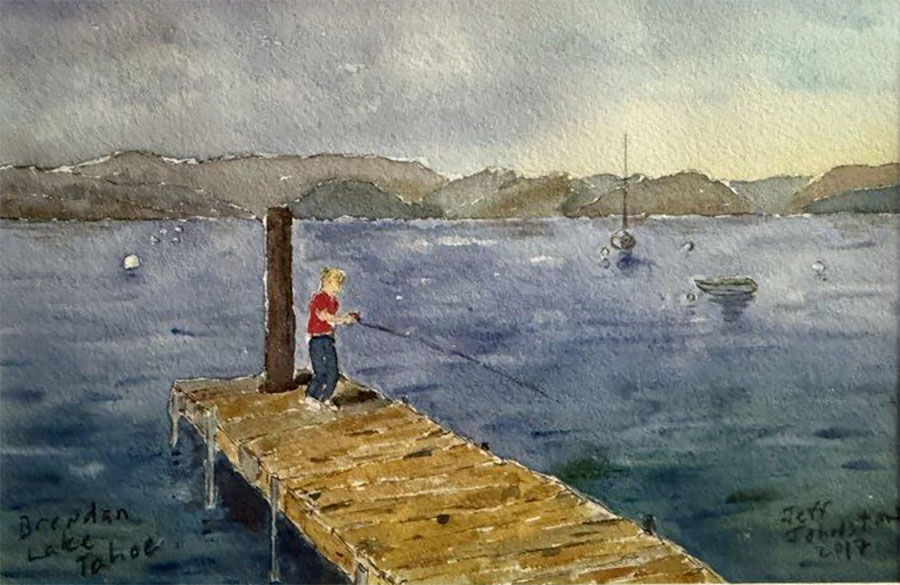Jeff Johnston Brendan Fishing
