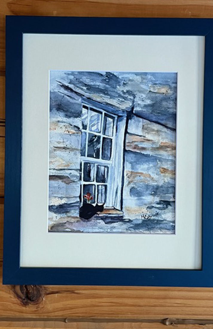 cottage window WC by Melissa Bruce